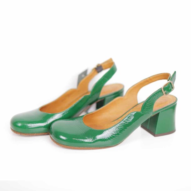 Chie Mihara grn sandal lak fin stand str. 39,5 (24)