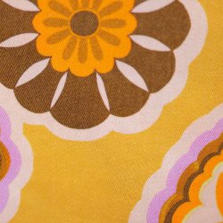 Du Milde nederdel, Aneta, lilla/orange. Str 2XL (25)