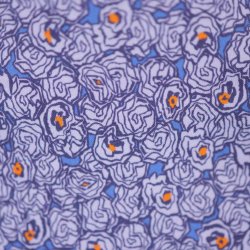 Du Milde Nederdel, Bl/orange m/for. Str. 2XL (25)