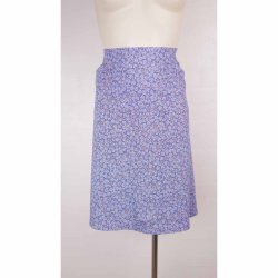 Du Milde Nederdel, Bl/orange m/for. Str. 2XL (25)