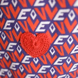 Du Milde nederdel, Agneta, bl/rd/hvid. Str 2XL (25)