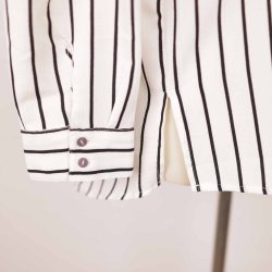 Jaqueline de young, skjorte, hvid/sort str. 36 (25)