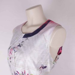 Elton Kjole Pink/Mrkebl str. lille 44 (25)