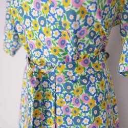 DuMilde Kjole Marley blomstret str. 3XL (25)