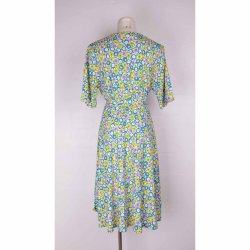 DuMilde Kjole Marley blomstret str. 3XL (25)