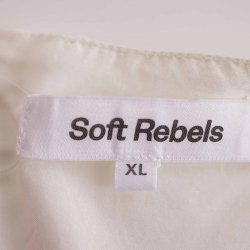 Soft Rebel Offwhite bluse str XL (25)