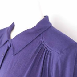 King Louis, Jersey Skjorte. Bl. Str. XL (25)