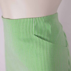 Du Milde Aneta nederdel, NY grnstribet. Str 2XL (25)