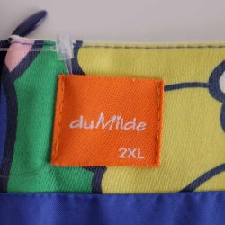 Du Milde Aneta nederdel, blomstret. Str. 2XL (25)