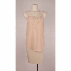Educe top, Nude/fersken. str XS (25)