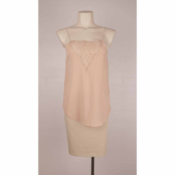 Educe top, Nude/fersken. str XS (25)
