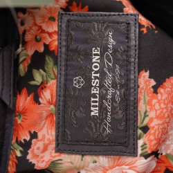 Milestone Lderjakke, sort, str. 44 (25)