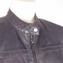 Milestone Lderjakke, sort, str. 44 (25)