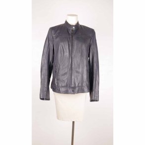 Milestone Lderjakke, sort, str. 44 (25)