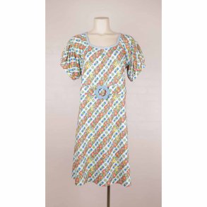 Margot Sommerkjole Bltern/rd str. 4XL (25)