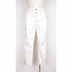 Bukser 'Mos Mosh' str. 30 - Rhvide/creme (26)