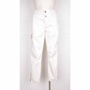 Bukser 'Mos Mosh' str. 30 - Rhvide/creme (26)