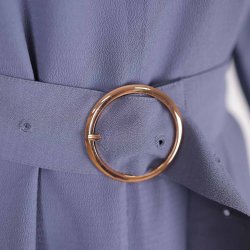 2NDDAY gr kjole med vidde og blte NSN str 36 (27)