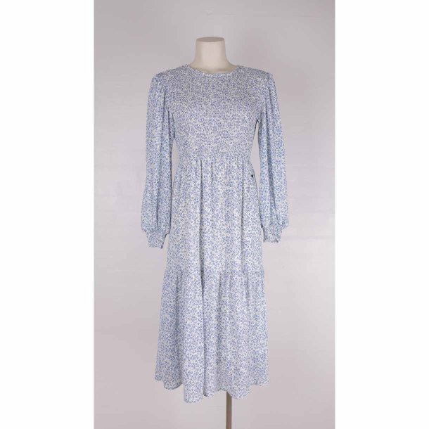 Numph midi kjole m smock viscose/polymix str. S (27)