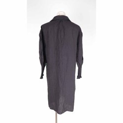 Rue de Femme kort kjole crepe m smockrmer S (27)