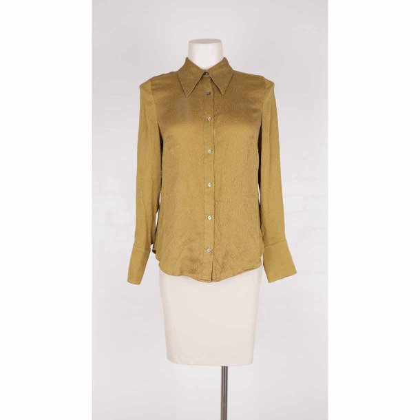 PBO guld skjorte viscose crepe G47 str. 38 (27)