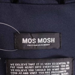 Mos Mosh navy blazer NSN cotton/nylon str 36 (27)