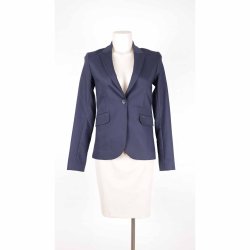Mos Mosh navy blazer NSN cotton/nylon str 36 (27)
