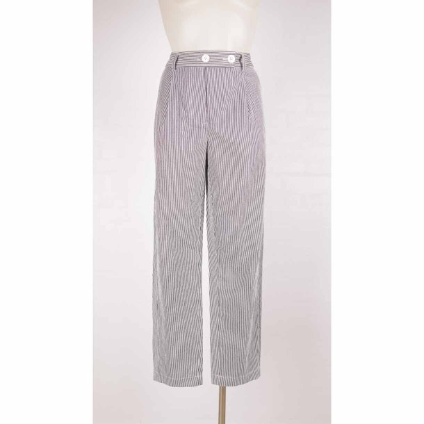 PBO bukser stribet poly/viscose NSN str. 42 (27)