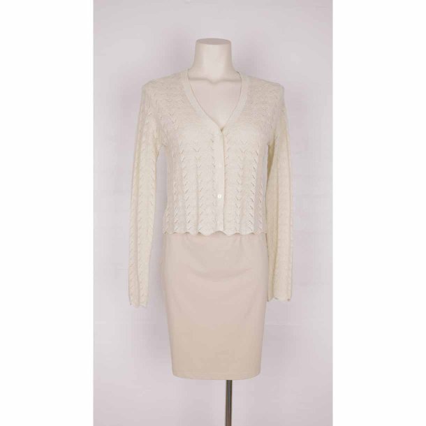 Modstrm kort cardigan strik uld/acryl G47 M (29)