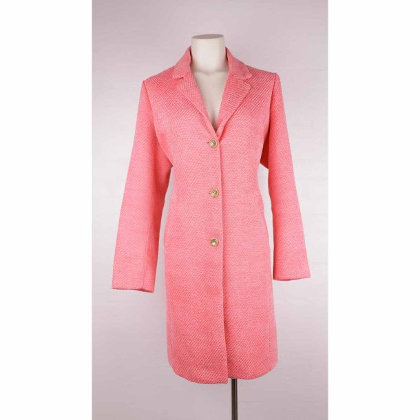 Soulmate coat pink som ny bomuld/poly str. 2XL (29)