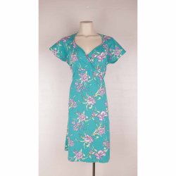 King Louie kjole str.xl grn med lilla (3)