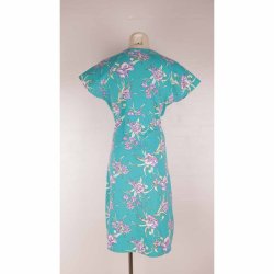 King Louie kjole str.xl grn med lilla (3)