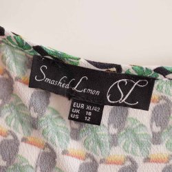 Smashed lemon kjole str.Xl grn (3)