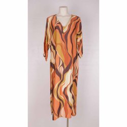 Costa Mani kjole str.M i brndte farver (3)