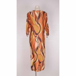 Costa Mani kjole str.M i brndte farver (3)