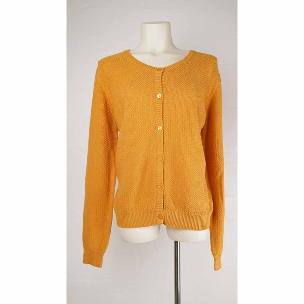 Danef strik cardigan orange str.2XL (3)