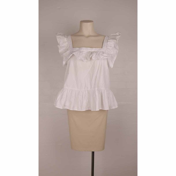Hunkn Holly top hvid cotton NSN G51 XL (30)