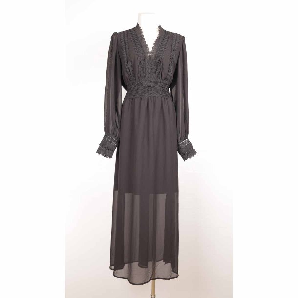 Gossia maxidress sort m blonder NSN G60 XL (30)