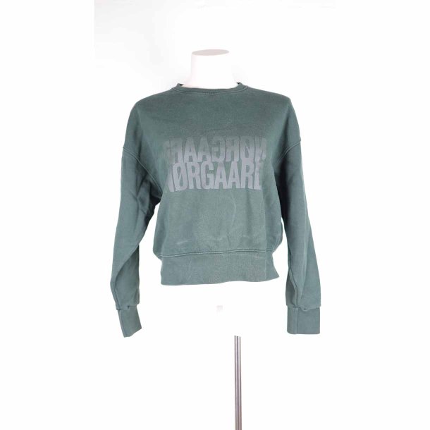 Mads Nrgaard Sweat Shirt str S Flaskegrn (brugt) (31)