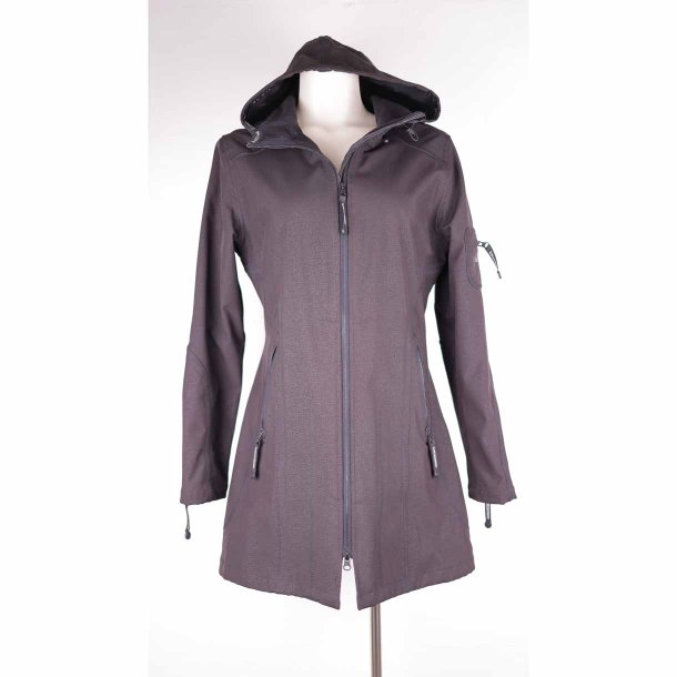 Ilse Jacobsen Raincoat str 38 sort  (31)