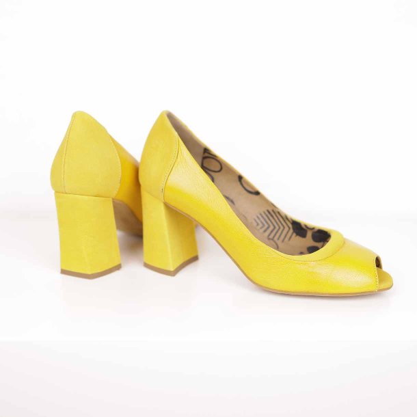 Fly London Pumps Str 39 gul  (33)