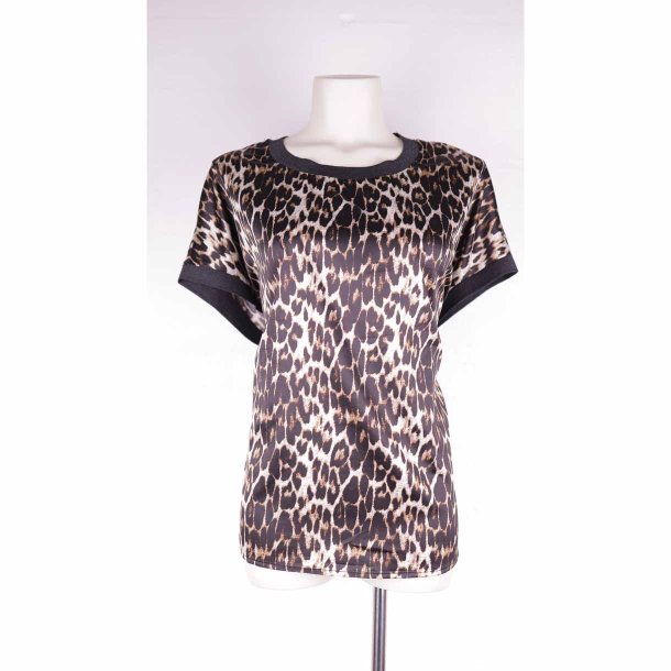 Co conture, leopard bluse, str. XL (34)