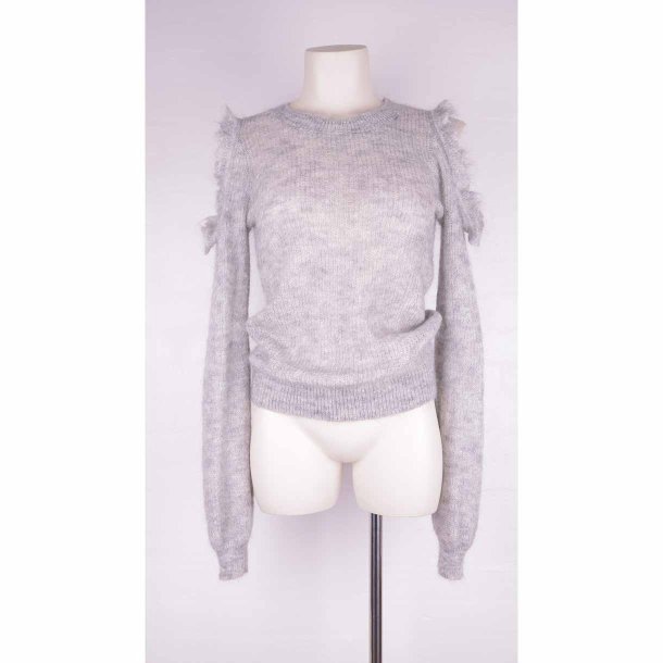 Neo Noir strik, str s/m, nsten som ny, mohair/uld (35)