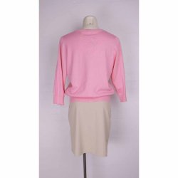 Smashed Lemon Cardigan - pink, str 38, helt NY (36)