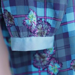 Charlotte Sparre Bluse petrol str XL  (36)