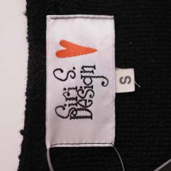 Siri S Design, som ny, delvis uld, deltaljeret og m/slips, str S (36)