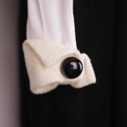 Siri S Design, som ny, delvis uld, deltaljeret og m/slips, str S (36)