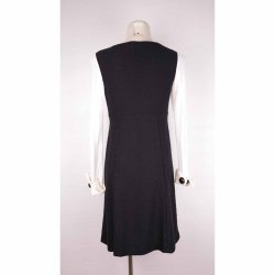 Siri S Design, som ny, delvis uld, deltaljeret og m/slips, str S (36)