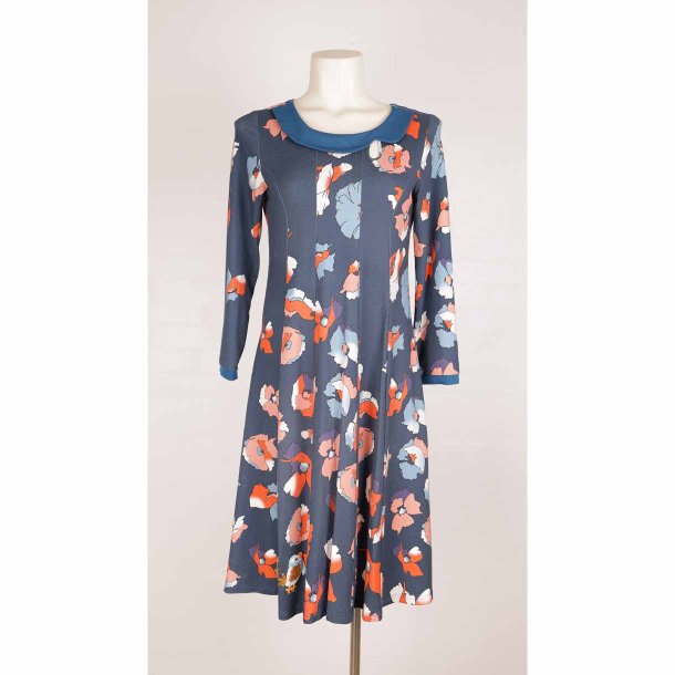 Du milde kjole bl NINNA viscose jersey GMB M (4)