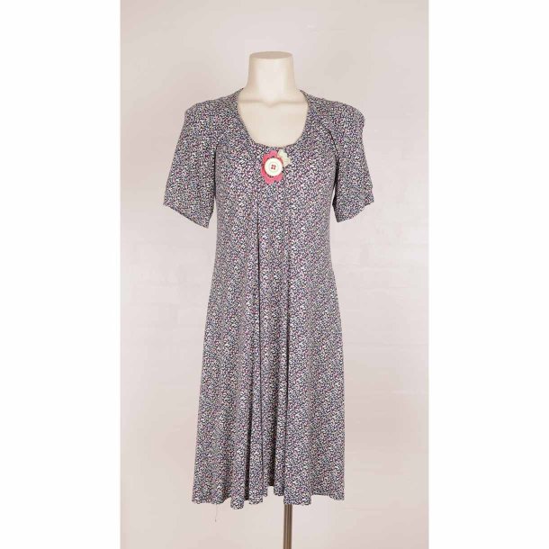 du Milde kjole model DOLLY viscose jersey str. L (4)